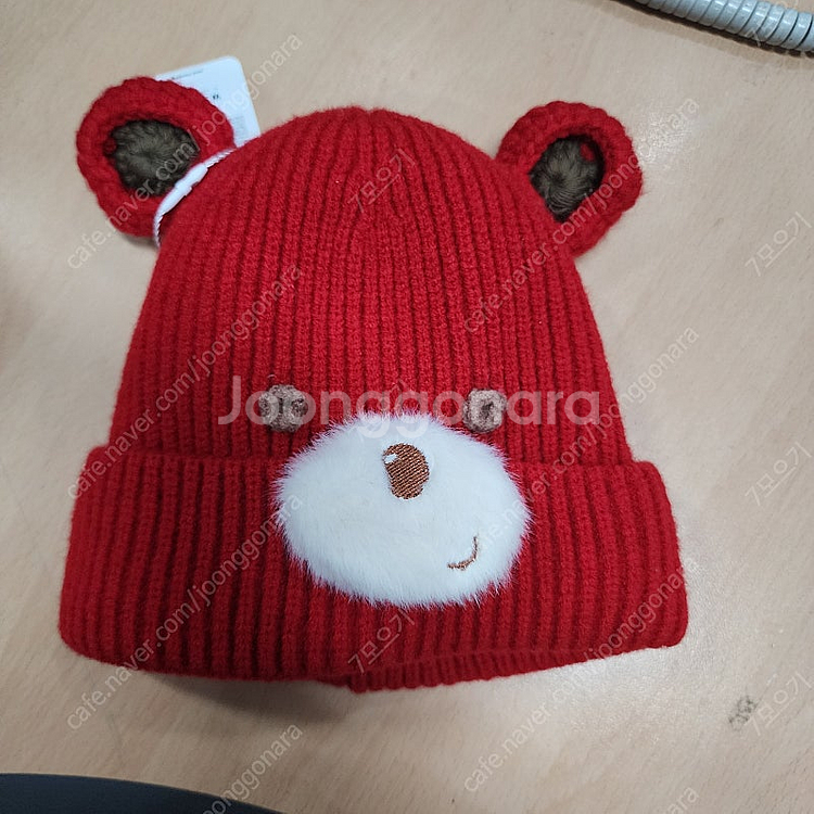 아기 곰돌이 비니모자--0