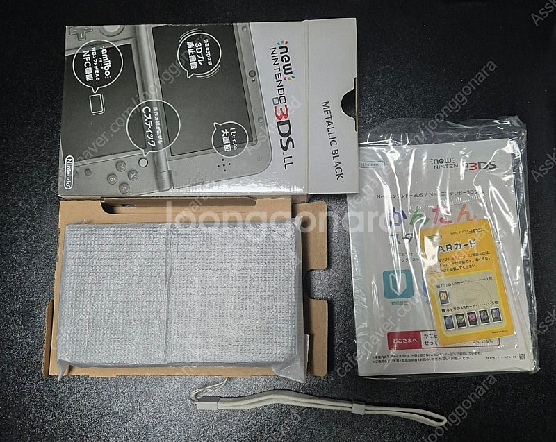 NEW 3DS XL 블랙 박스셋 3DS 3DSLL 뉴큰...--2