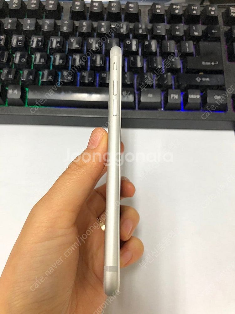 001987 아이폰7 실버 AA급 128GB 배터리성능...--4