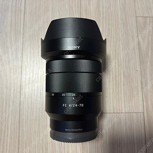 소니 정품 FE 24-70 F4 , FE 28-60 , 삼양 T-S 24mm 소니마운트 렌즈 판매합니다.