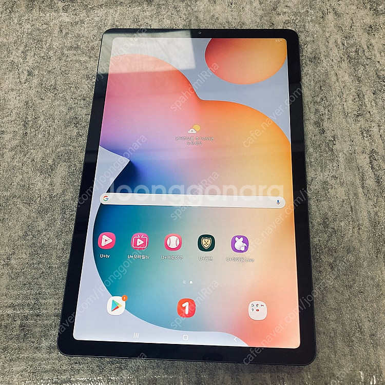 갤럭시탭 S6 LITE S6라이트 블랙 64G 초S급 ...--0