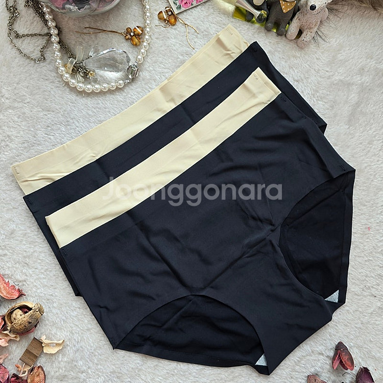 노라인 여성팬티 90 95 100 4종구성 판매 심리스--5