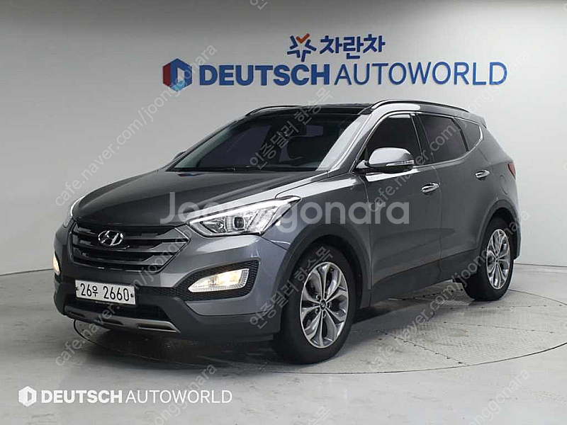 현대싼타페 DM 디젤 2WD 2.0 프리미엄중고차 할부...--0