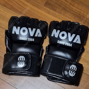 노바 nova mma 오픈핑거 글러브