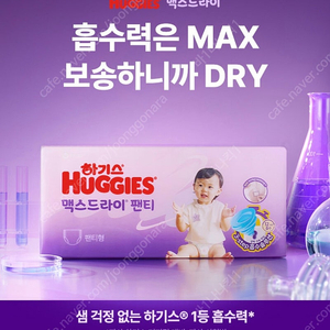 2024 하기스 맥스드라이 기저귀