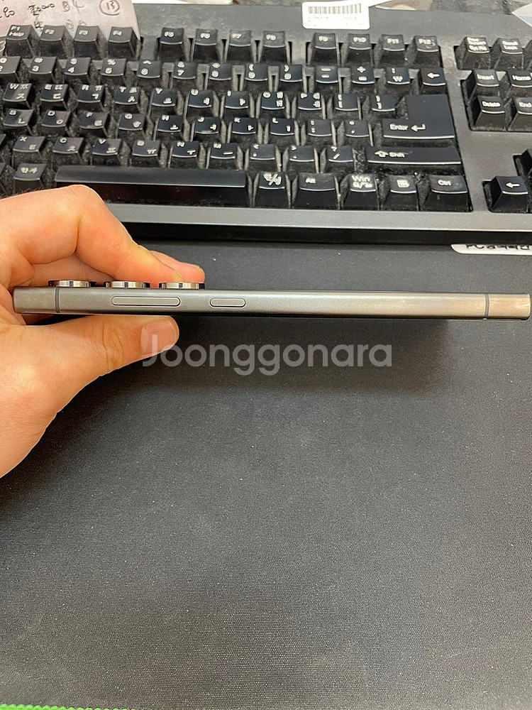 갤럭시S24울트라 블랙 512GB 무잔상 상태좋은 중고...--5