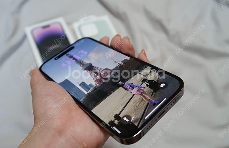 아이폰14프로 딥퍼플 256gb--1