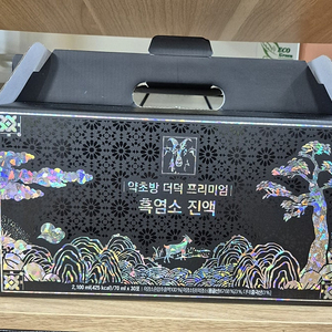 약초방 더덕 프리미엄 흑염소 진액 70ml x 30포 선물용 선물세트 무료배송