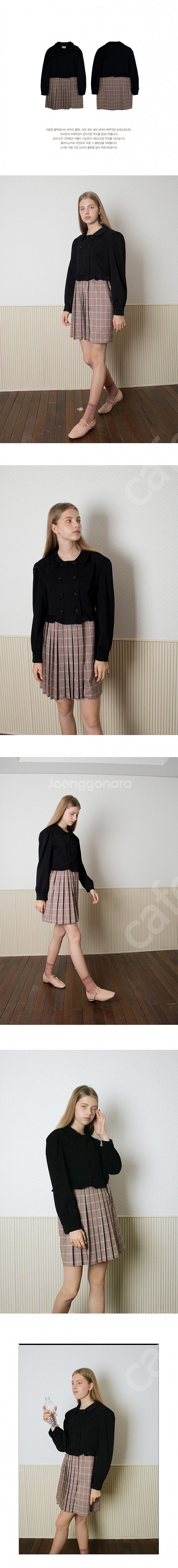 새상품 시눈 twee dress 체크 투피스 느낌 원피...--1