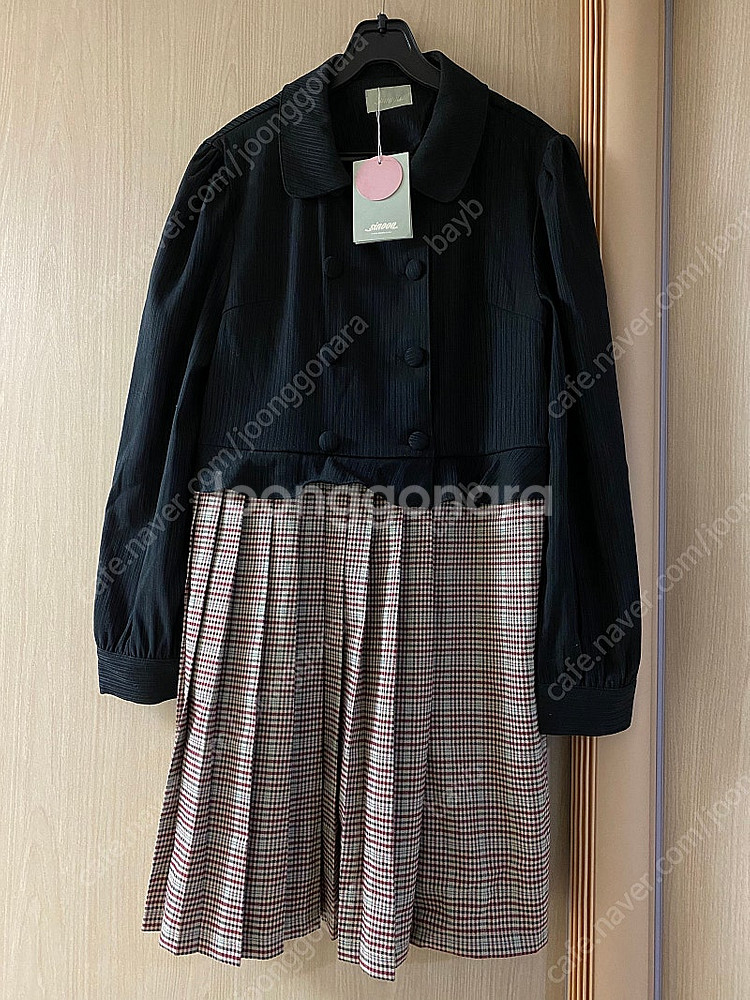 새상품 시눈 twee dress 체크 투피스 느낌 원피...--5