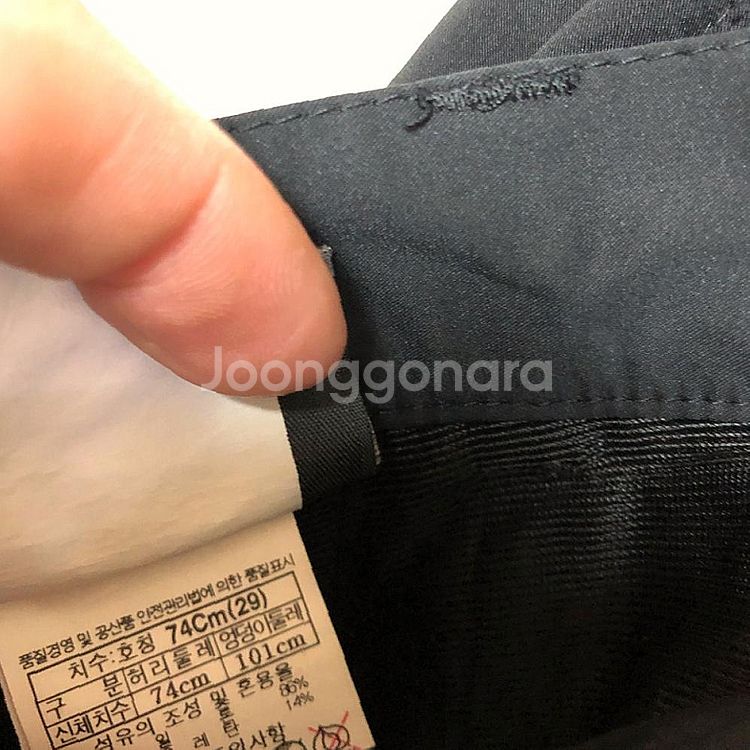 판매 블랙야크 남성 여름 바지 29인치 깨끗--3