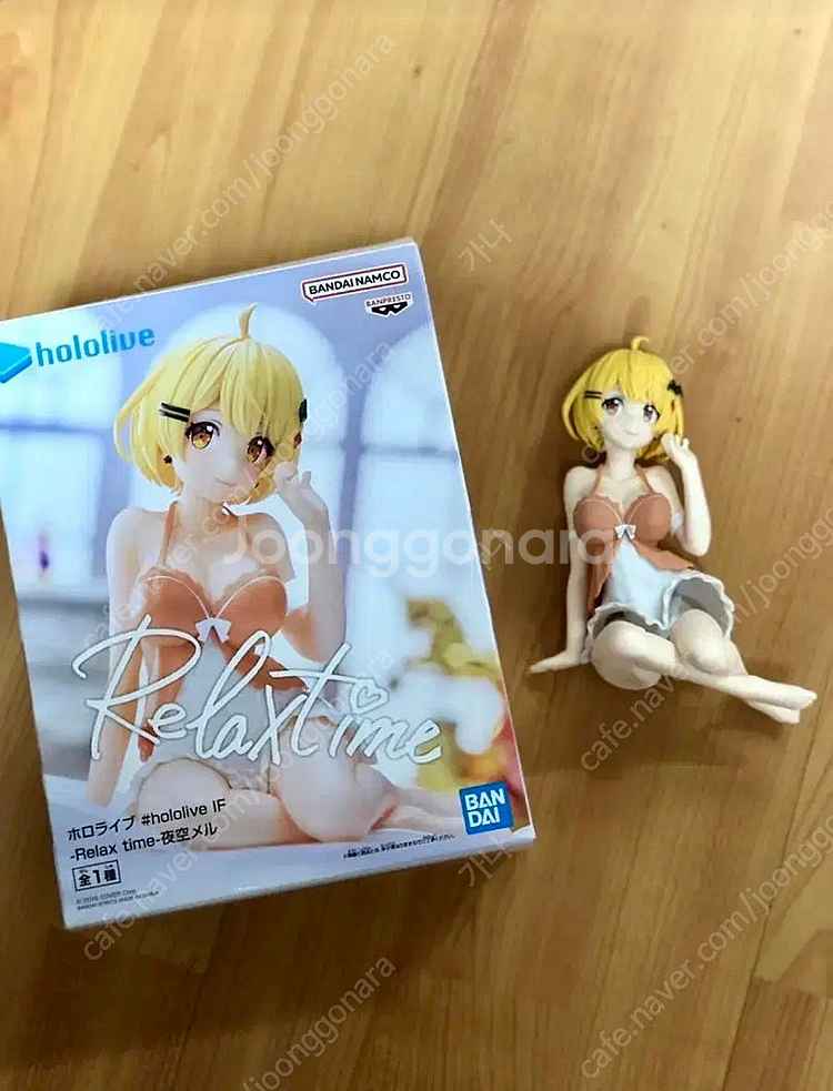 반프레스토 홀로라이브 릴렉스타임 요조라 밤하늘 멜 피규...--0