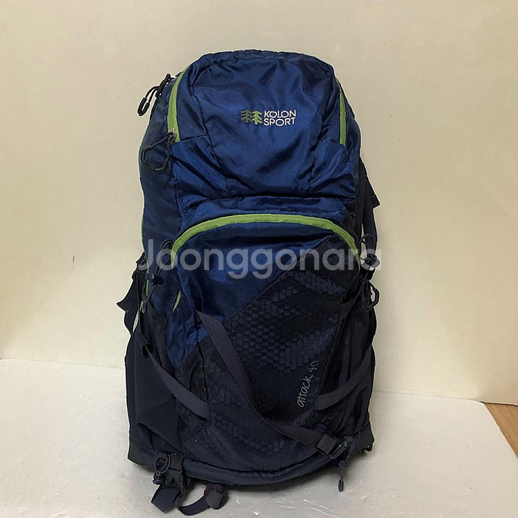 판매 코오롱 등산배낭 40L 상태좋음--0