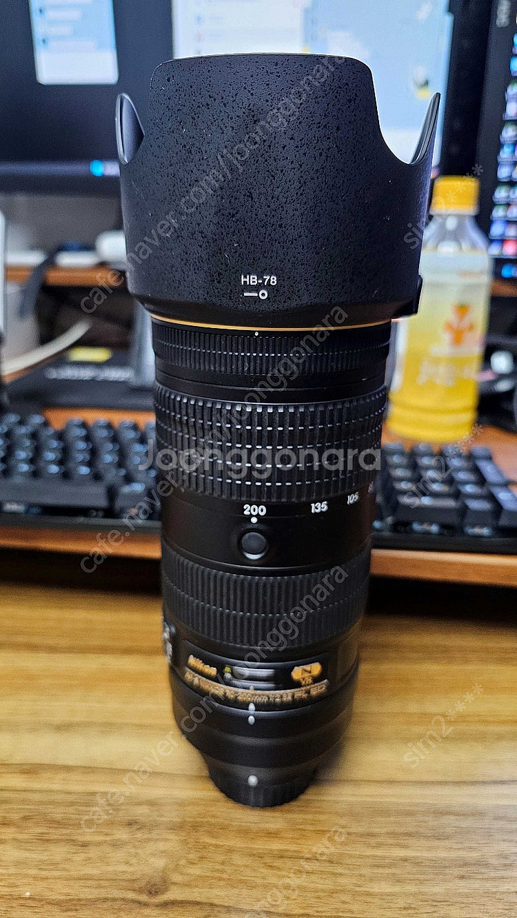 [정품]니콘F마운트70-200 F2.8 FL렌즈--0