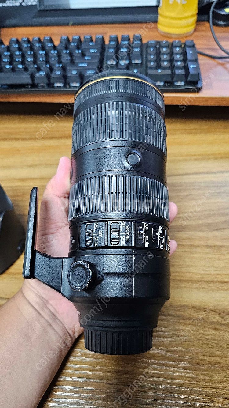 [정품]니콘F마운트70-200 F2.8 FL렌즈--1