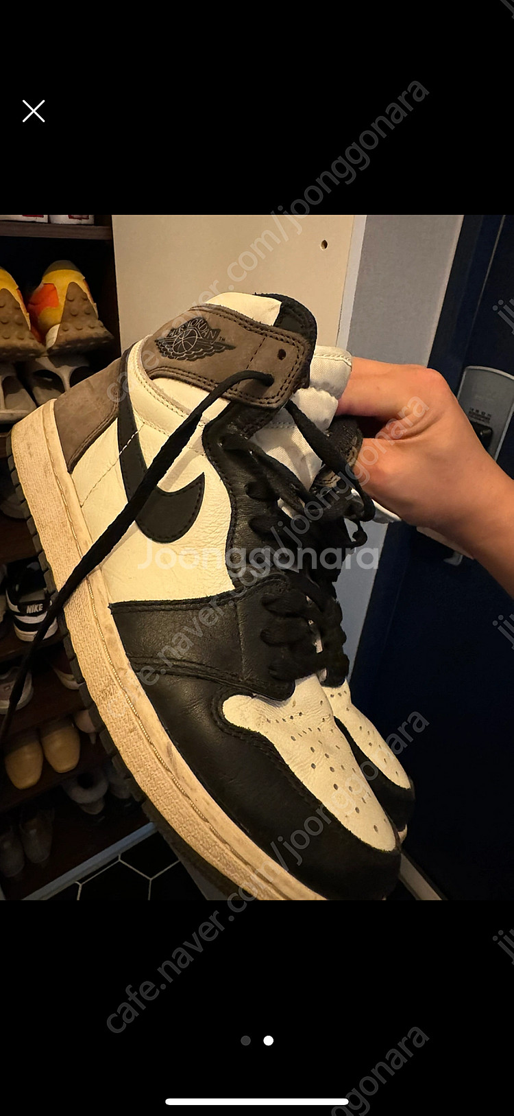 조던1 다크모카 270--1
