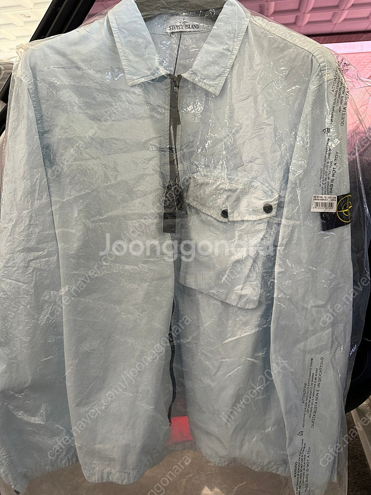 스톤아일랜드 오버셔츠 3xl 새상품--0