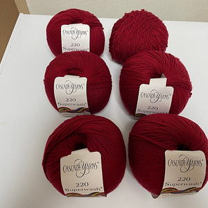 뜨개 ) Cascade 220 superwash 100% (6볼) 일괄 5만원