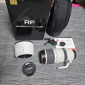 캐논 rf 100-500mm 신품급