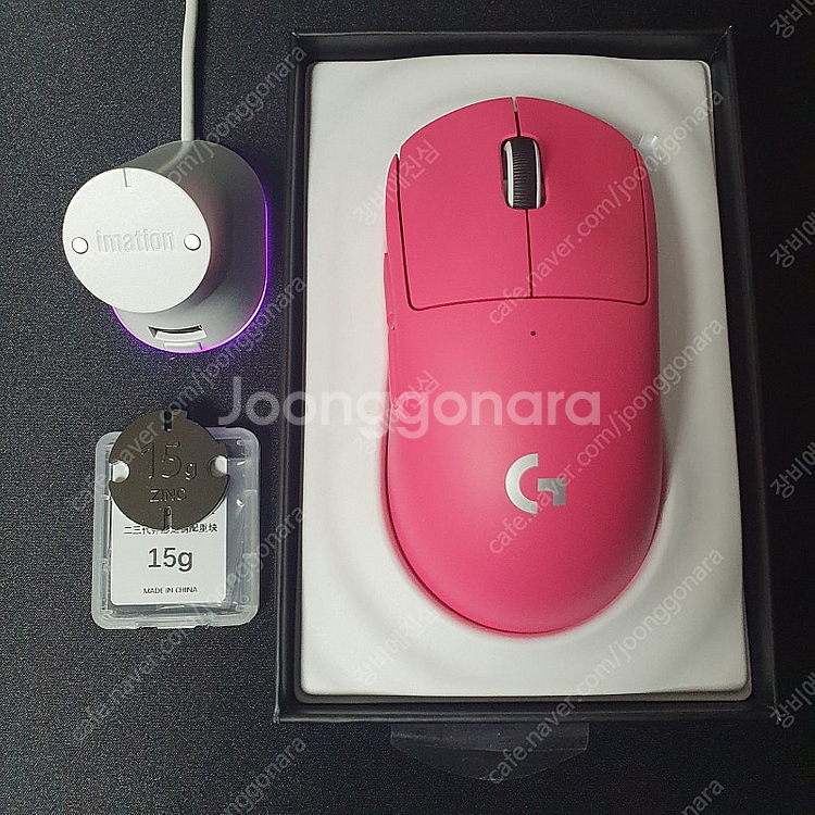 지슈라2 판매합니다(무선충전독+무게추 포함)--0