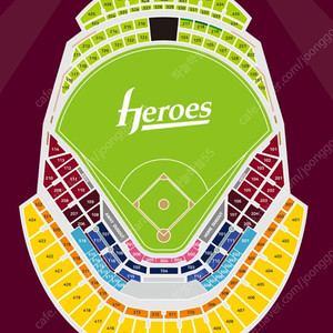 9월24일 화요일 고척 키움히어로즈 1루 4층지정석 2연석
