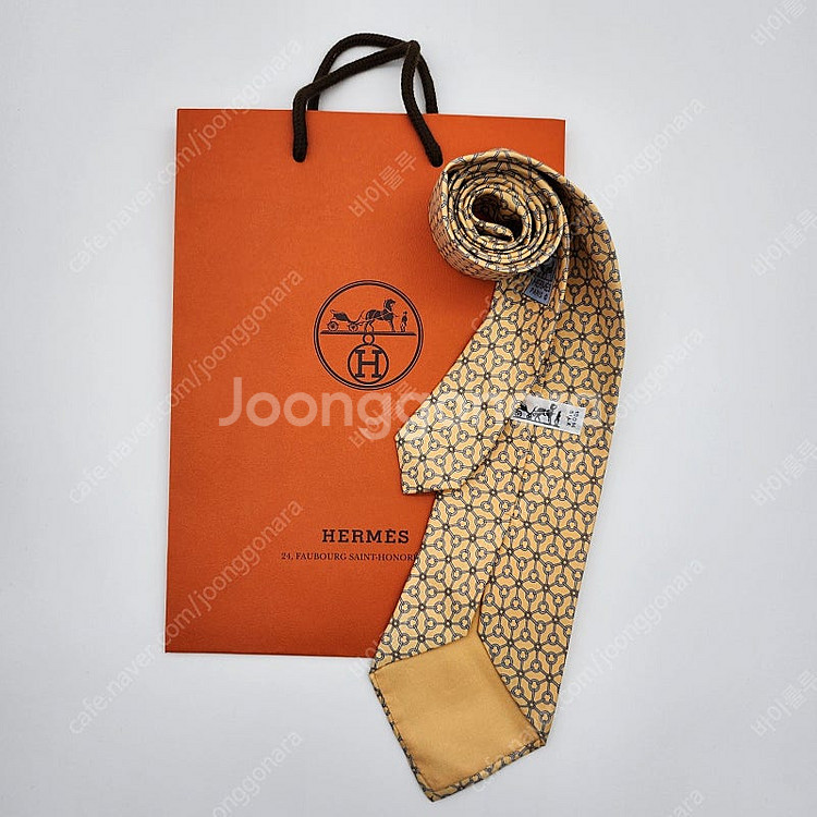 HERMES 에르메스 넥타이 jj0307--0