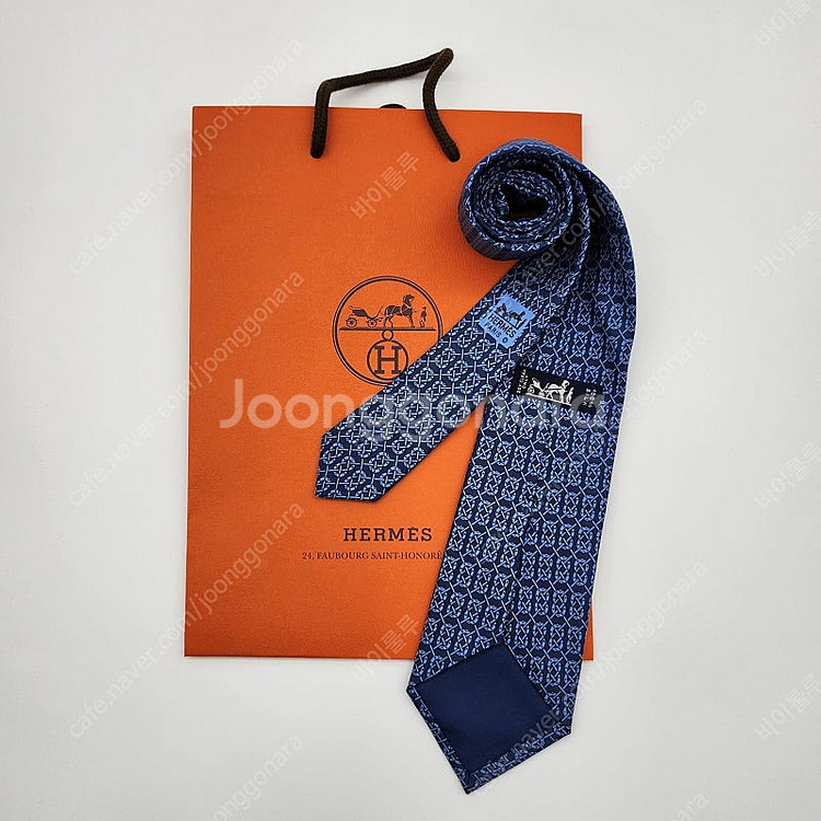 HERMES 에르메스 넥타이 jj0310--0