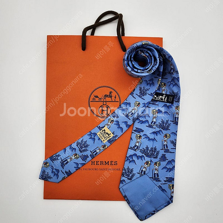 HERMES 에르메스 넥타이 jj0312--0