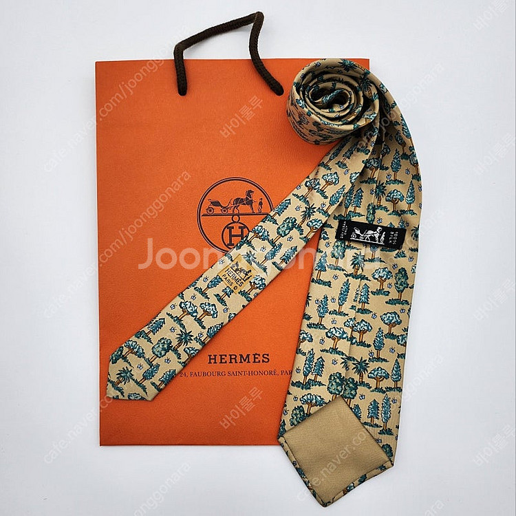 HERMES 에르메스 넥타이 jj0313--0