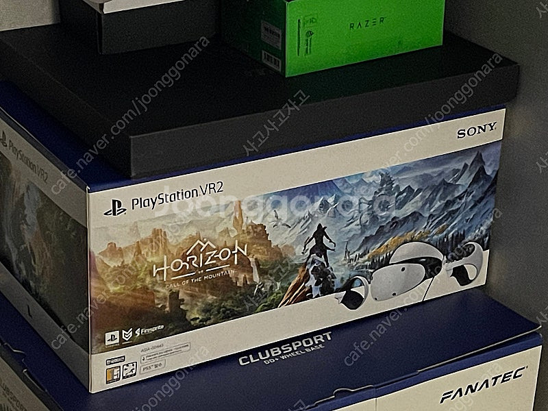 Ps vr2 호라이즌 에디션(번들 사용) + 안면보호대--0