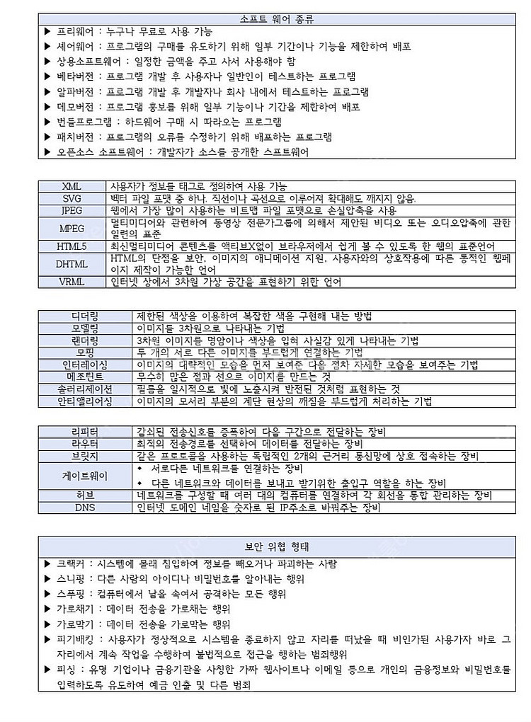컴활1/2급 필기/실기 합격족보 판매합니다--1