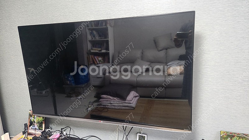 고장난 LG 55UB9500팝니다-7만원--0