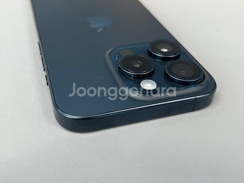 아이폰15프로 블루 128G 미파손 무잔상 무기스 외관...--5