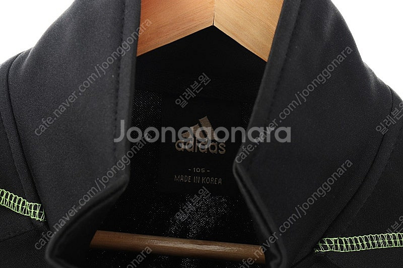 (XL) 아디다스 집업져지 트랙탑 블랙 폴리 올드스쿨--4