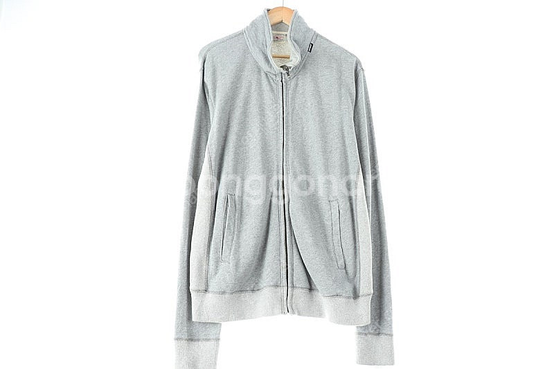 (XL) 아비렉스 집업져지 트랙탑 그레이 면 올드스쿨--1