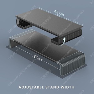 가로 조절 되는 모니터받침대 팝니다.