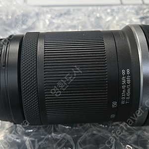 캐논 rf-s 18-150mm 정품렌즈