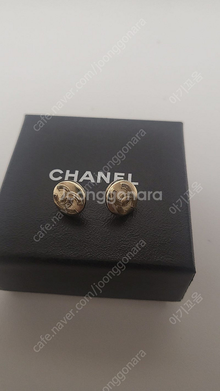 정품 샤넬 귀걸이--0