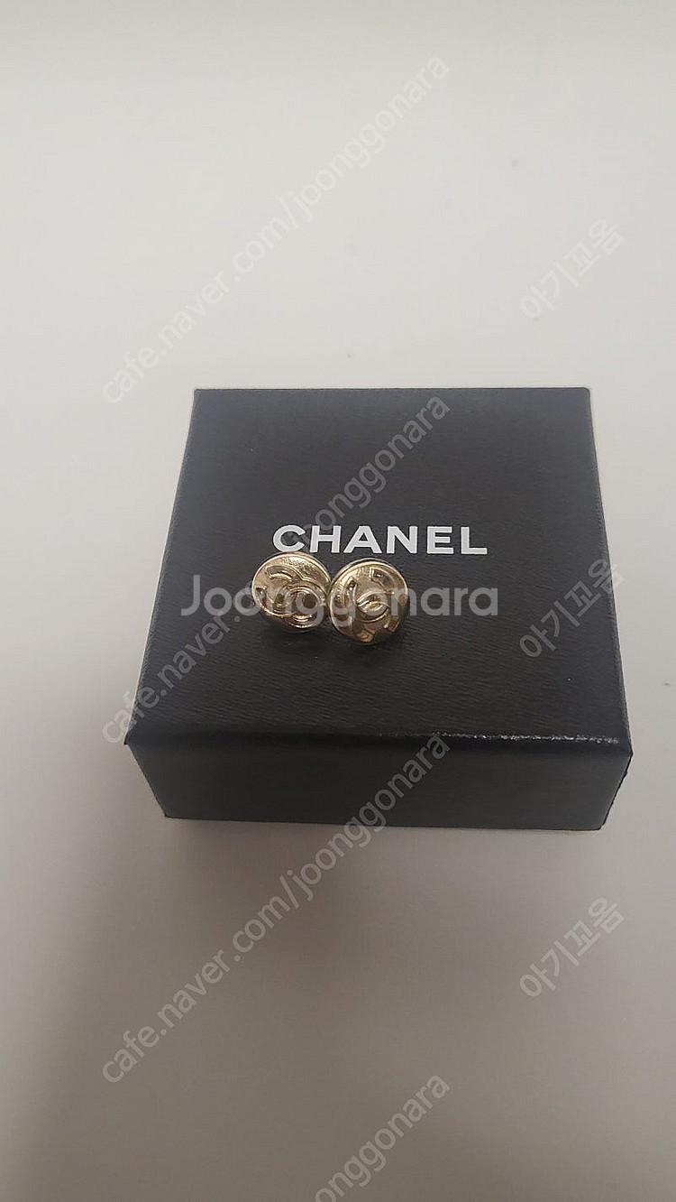 정품 샤넬 귀걸이--2