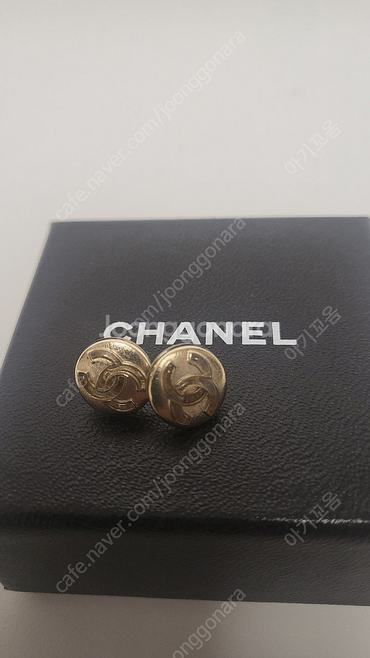 정품 샤넬 귀걸이--3