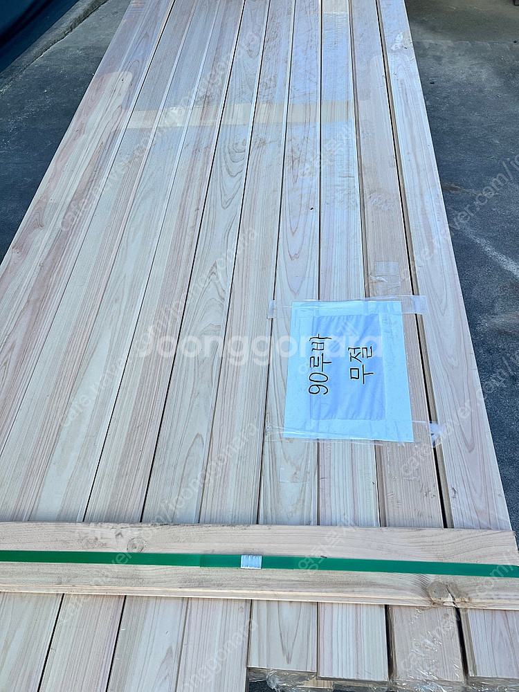 [팝니다] A급, B급 편백 - 히노끼 루바 팝니다 [국내제재-가공]--1