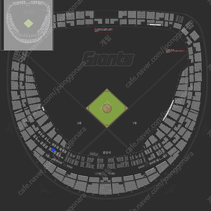 롯데자이언츠 vs 두산베어스 9월 26일 (목) 3루 와이드탁자석 4연석