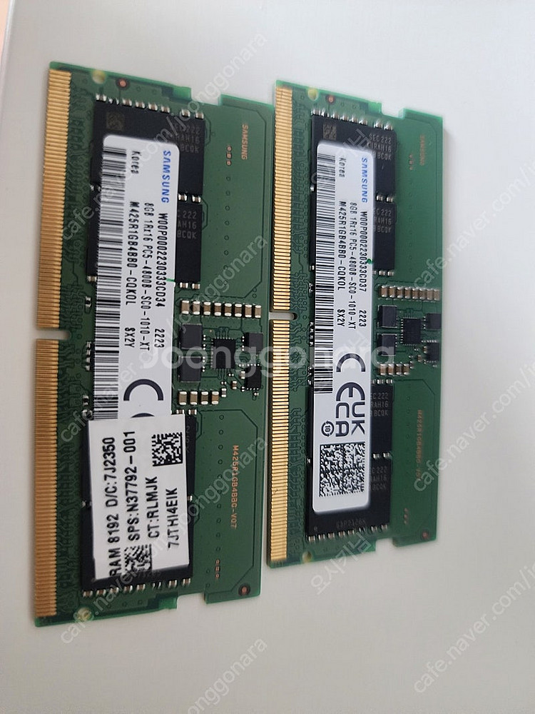 삼성 ram ddr5 16g 4800hz--0