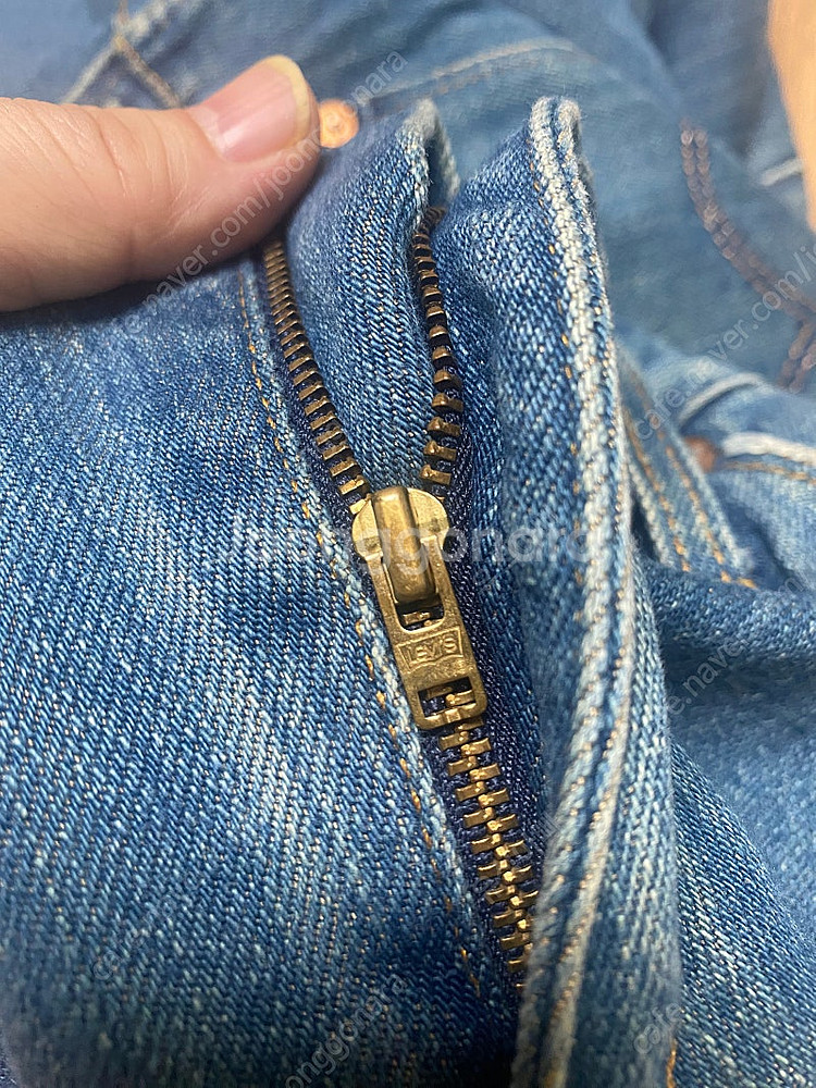 리바이스 WPL-423 청바지 34x32--5