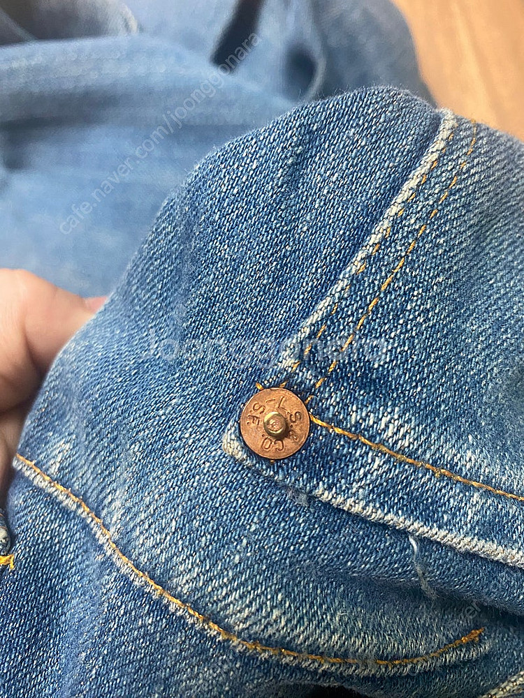 리바이스 WPL-423 청바지 34x32--6