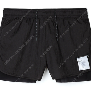 새티스파이 러닝 (Satisfy Running 3" Black Rippy Trail Short) 팬츠