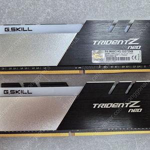 지스킬 네오 ddr4 16g 팝니다. 3600 cl14