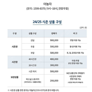 2425 곤지암 주말시즌권+개인락커