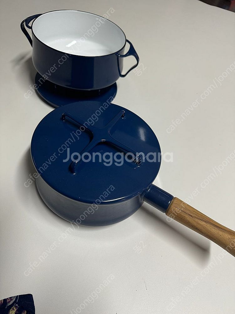 덴스크 단스크 법랑냄비 2개 일괄 최화정 냄비 양수 편...--7
