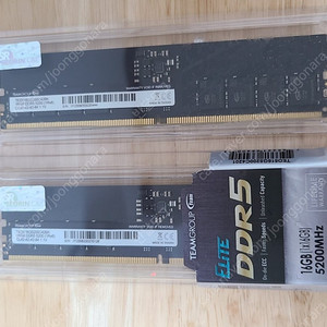 컴퓨터 램 TeamGroup DDR5-5200 CL42 Elite 16g ×2